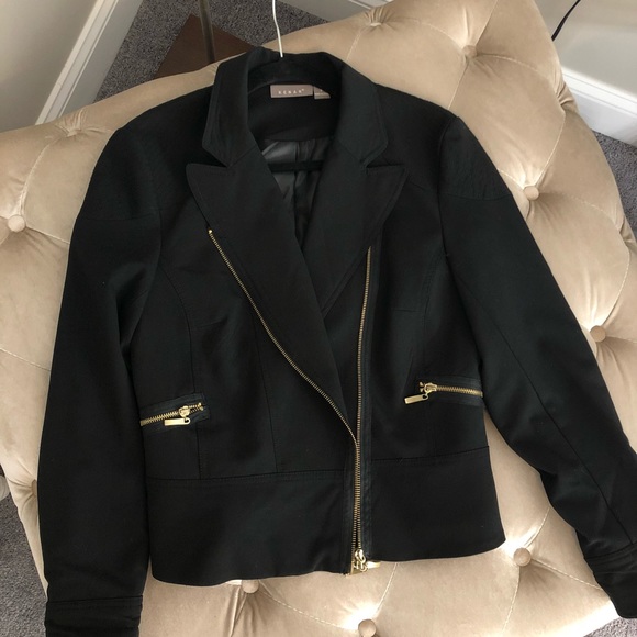 Kenar Jackets & Blazers - Kenar Black Jacket